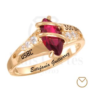 Anillo De Grado Mujer En Oro / REF. GOA006