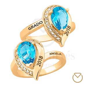 Anillo De Grado Mujer Oro / REF. GOA007
