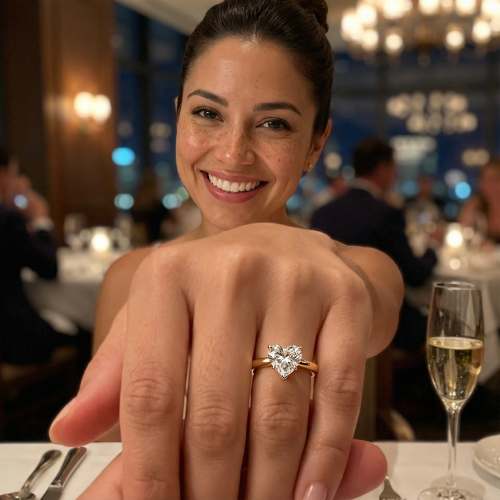 Anillo De Compromiso Oro 18K / REF. 168COA - Imagen 2
