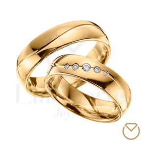 Argollas De Oro 18k / REF131AOA
