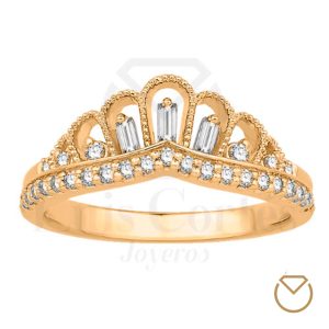 Anillo Quince Años Oro / REF. 006QOA