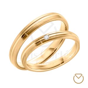 Argollas De Oro 18k / REF. 108AOA