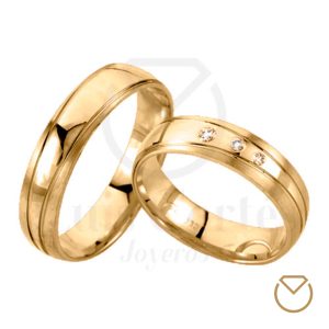 Argollas De Oro 18k / REF. 117AOA