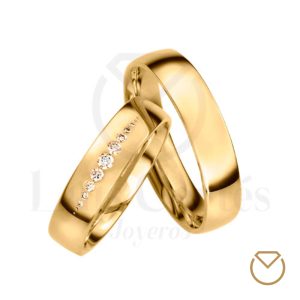 Argollas De Oro 18k / REF. 120AOA