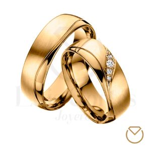 Argollas De Oro 18k / REF. 124AOA