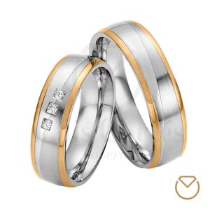 Argollas De Oro Plata Especiales / REF. 162AOPE