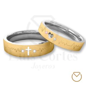 Argollas De Oro Plata Especiales 164AOPE