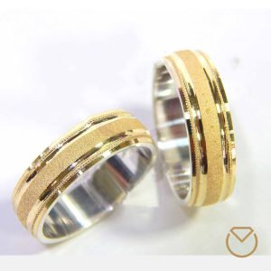 Argollas De Oro Plata Especiales / REF. 005AOE