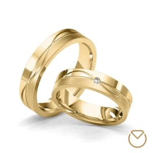 Argollas De Oro 18K / Ref. 019AOA