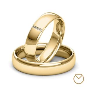 Argollas De Oro 18K/750 REF. 021AOA