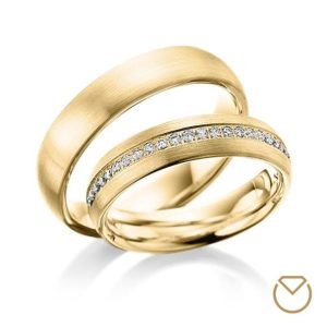 Argollas De Oro 18K/750 REF. 027AOA