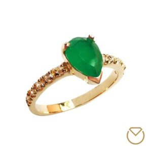 Anillos Compromiso Oro Modernos