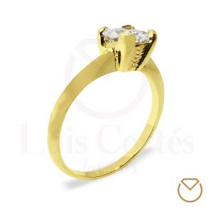 Anillo De Compromiso Oro 18K / REF. 108COA