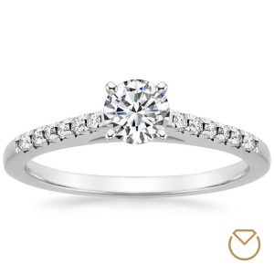 Anillo De Compromiso Oro 18K / REF. 022COB