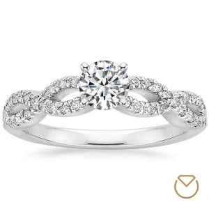 Anillo De Compromiso Oro 18K / REF. 035COB