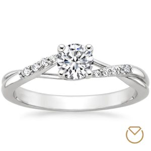 Anillo De Compromiso Oro 18K / REF. 036COB