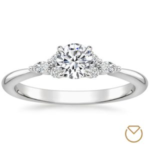 Anillo De Compromiso Oro 18K / REF. 037COB