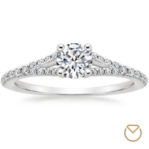 Anillo De Compromiso Oro 18K / REF. 040COB