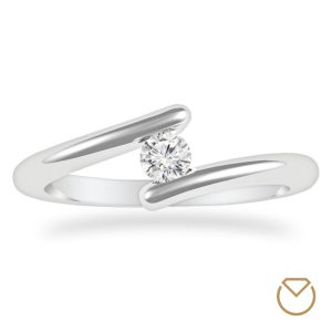 Anillo De Compromiso Oro 18K / REF. 009COB