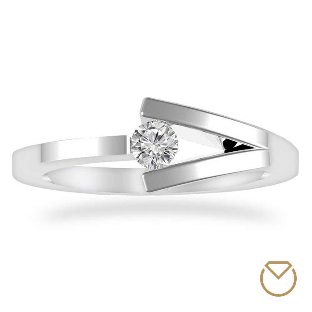 Anillo De Compromiso Oro 18K / REF. 013COB