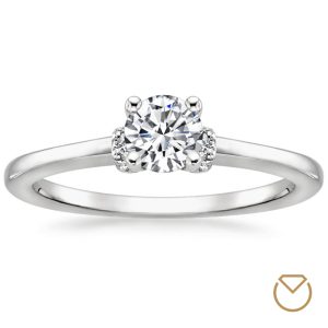 Anillo De Compromiso Oro 18K / REF. 015COB