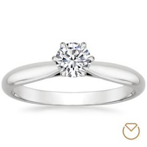 Anillo De Compromiso Oro 18K / REF. 017COB