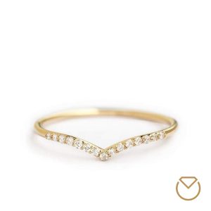 Anillo De Compromiso Oro 18K / REF. 076COB