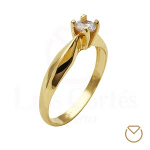 Anillo De Compromiso Oro 18K / REF. 155COA