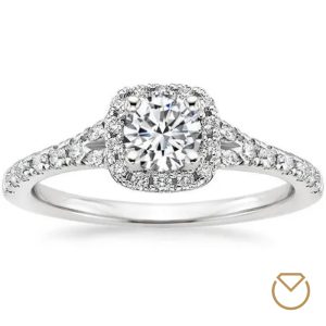 Anillo De Compromiso Oro 18K / REF. 053COB