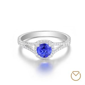 Anillo De Compromiso Oro 18K / REF. 059COB