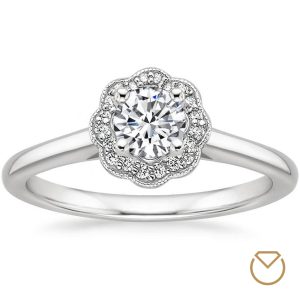 Anillo De Compromiso Oro 18K / REF. 064COB