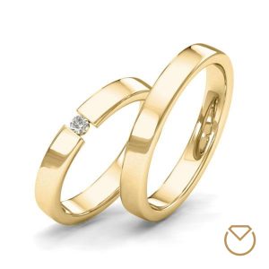 Argollas De Oro18K / REF. 011AOA
