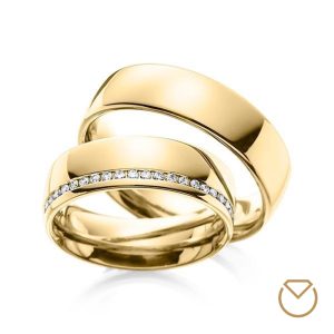 Argollas De Oro 18K/750 REF. 022AOA