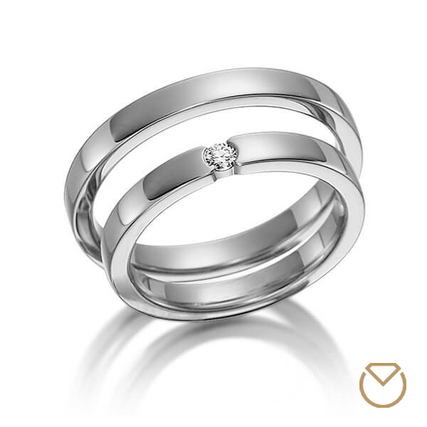 Argollas De Oro 18K/750 REF. 026AOA - Imagen 2