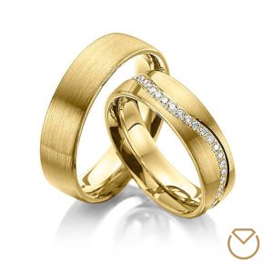 Argollas De Oro 18K/750 REF. 028AOA