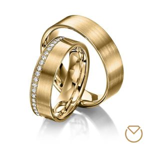 Argollas De Oro 18K/750 REF. 029AOA