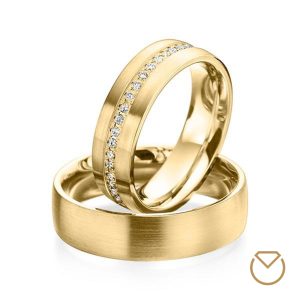 Argollas De Oro 18K/750 REF. 030AOA