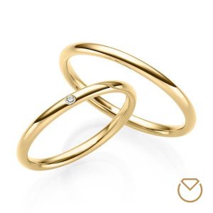 Argollas De Oro 18K/750 REF. 031AOA