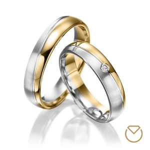 oro anillos de matrimonio