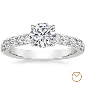 Anillo De Compromiso Oro 18K / REF. 026COB