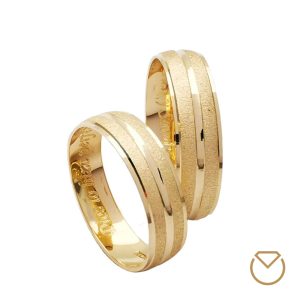 Argollas De Oro 18K/750 REF. 0209AOA