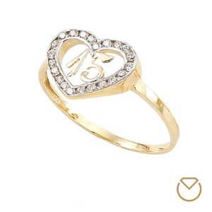 Anillo Quince Años Oro / REF. 011QOA